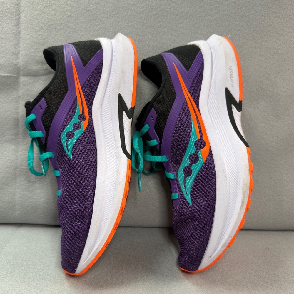 Saucony Axon Womens Sz 10 Purple Teal Running Shoes S10657-20 Athletic Sneakers - Picture 4 of 7